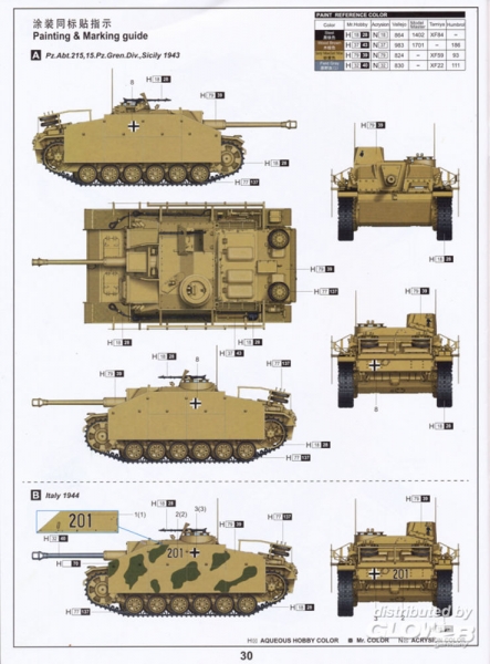 Panzer Bausatz StuG III Ausf. G in 1:16